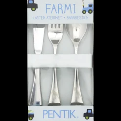 Pentik Lasten Kattaus | Lasten Kattaus^Farmi Aterimet Teräs