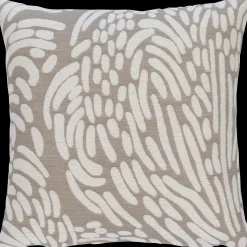 Pentik Tyynynpäälliset Ja Tyynyt^Jäkälä Jacquard Tyynynpäällinen Vaaleanruskea