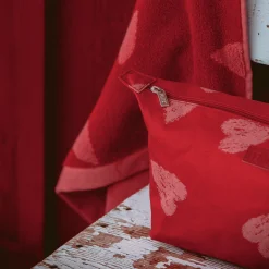 Pentik Spa-tuotteet | Kylpytakit Ja Toilettilaukut^Lastu Toilettilaukku Viininpunainen