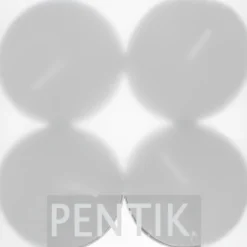 Pentik Kynttilät Ja Kynttilätarvikkeet^Lämpökynttilä Iso 4 kpl/rasia Valkoinen