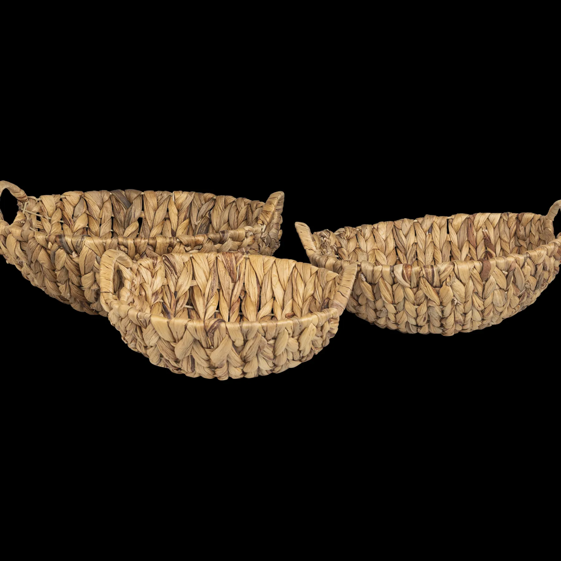 Pentik Korit^Metti Vesihyasinttikorit Kahvoilla Pyöreä Vaaleanruskea