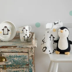 Pentik Lasten Kattaus | Lasten Kattaus^Pingviini Lautanen Multi