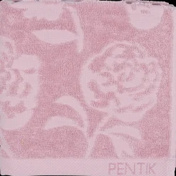 Pentik Kylpyhuonetekstiilit^Pioni Käsipyyhe Vaaleanpunainen