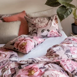 Pentik Tyynynpäälliset Ja Tyynyt^Pioni Tyynynpäällinen Vaaleanpunainen