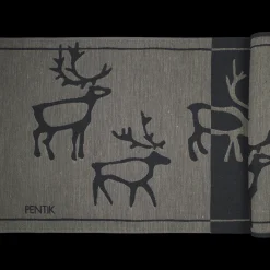 Pentik Kylpyhuonetekstiilit^Saaga Laudeliina Musta