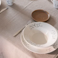 Pentik Lautaset Ja Kulhot^Saaga Lautanen Syvä Harmaa