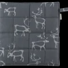 Pentik Keittiötekstiilit^Saaga Patalappu Tummanharmaa