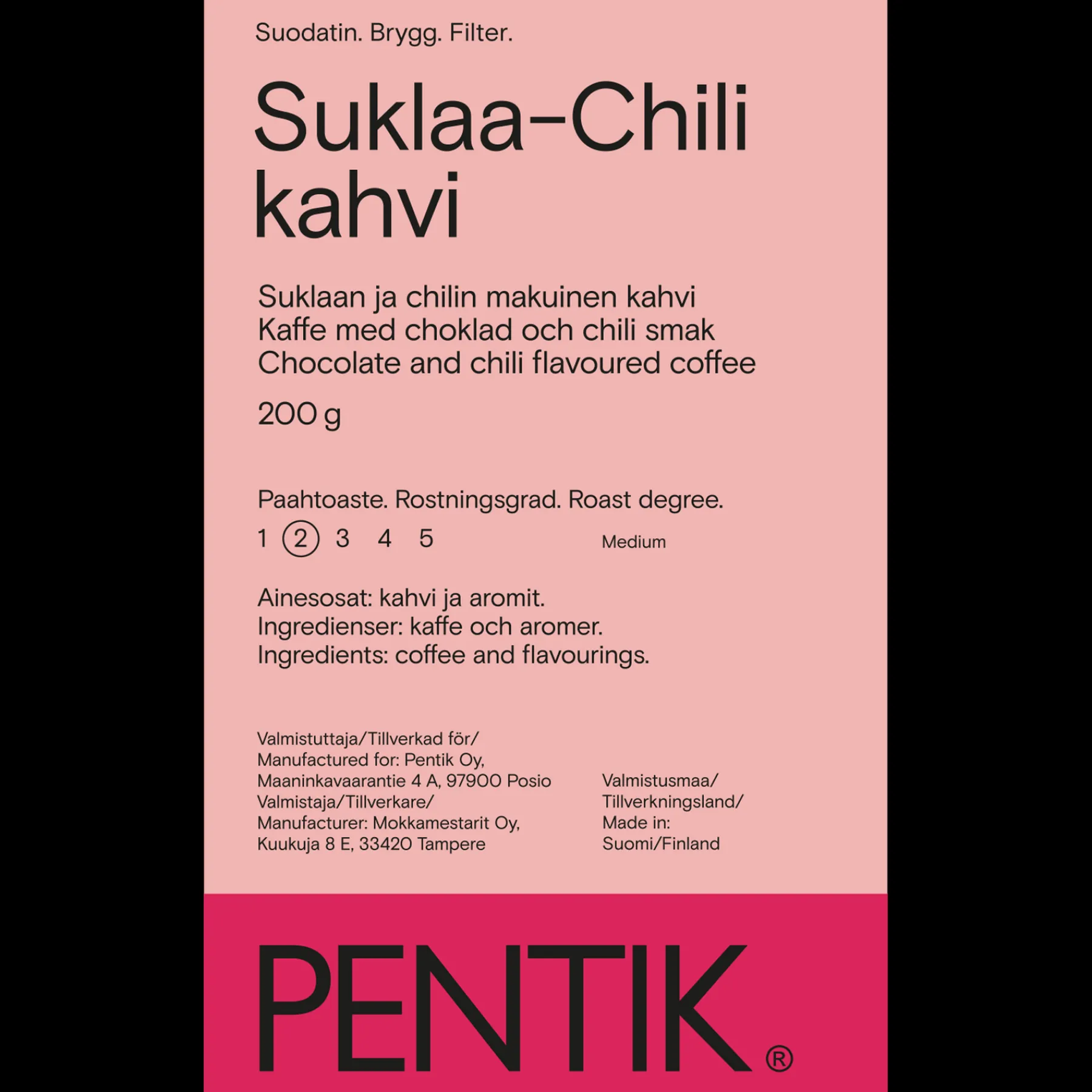 Pentik Herkut^Suklaa-Chili Kahvi Määrittelemätönväri