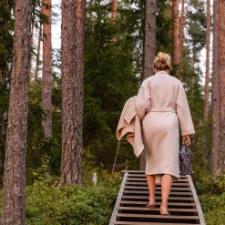 Pentik Spa-tuotteet | Kylpytakit Ja Toilettilaukut^Tundra Kylpytakki Vaaleanruskea