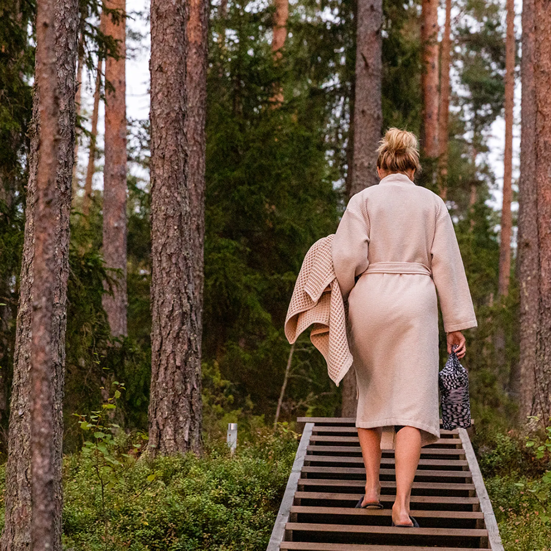 Pentik Spa-tuotteet | Kylpytakit Ja Toilettilaukut^Tundra Kylpytakki Vaaleanruskea
