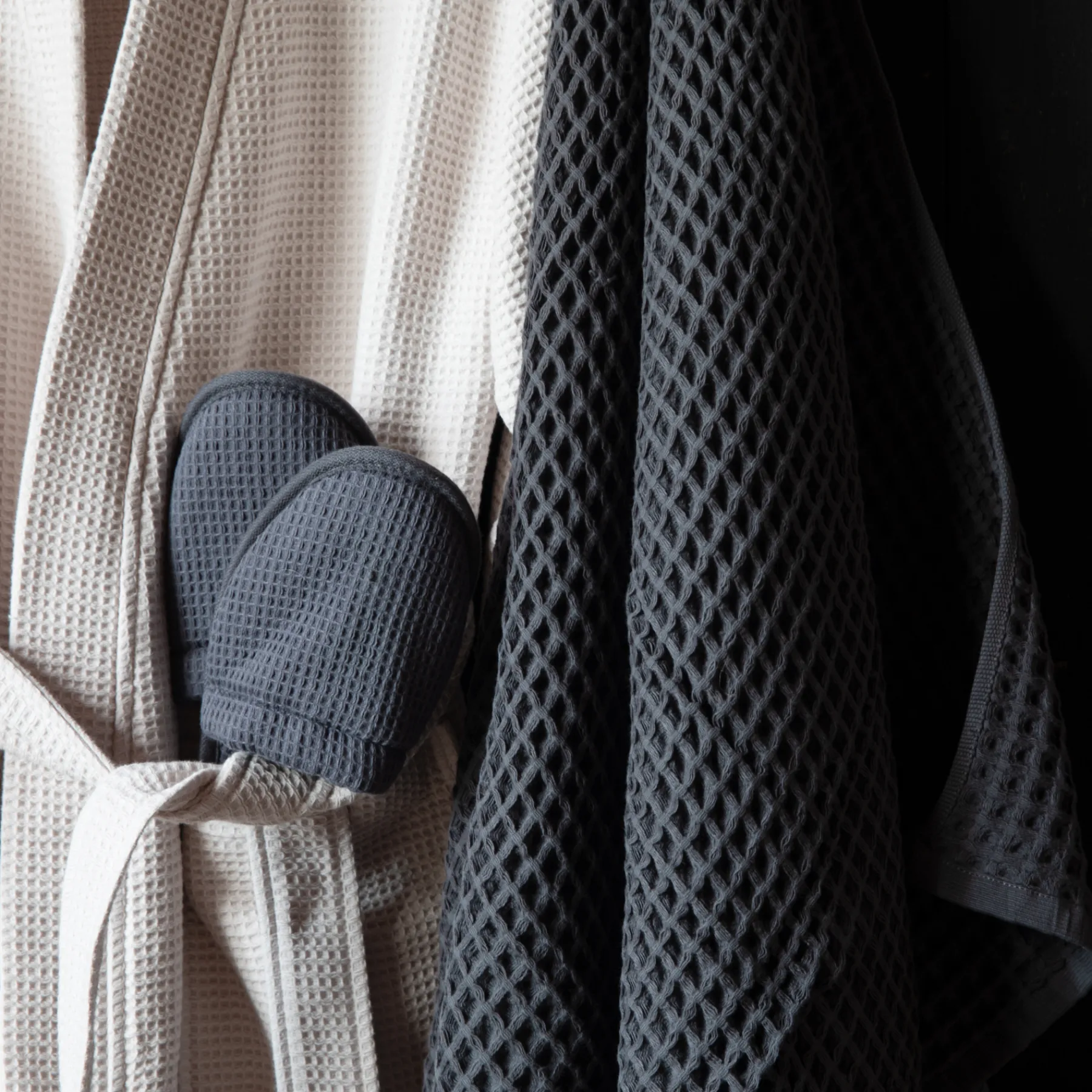 Pentik Spa-tuotteet | Kylpytakit Ja Toilettilaukut^Tundra Tossut Vaaleanruskea