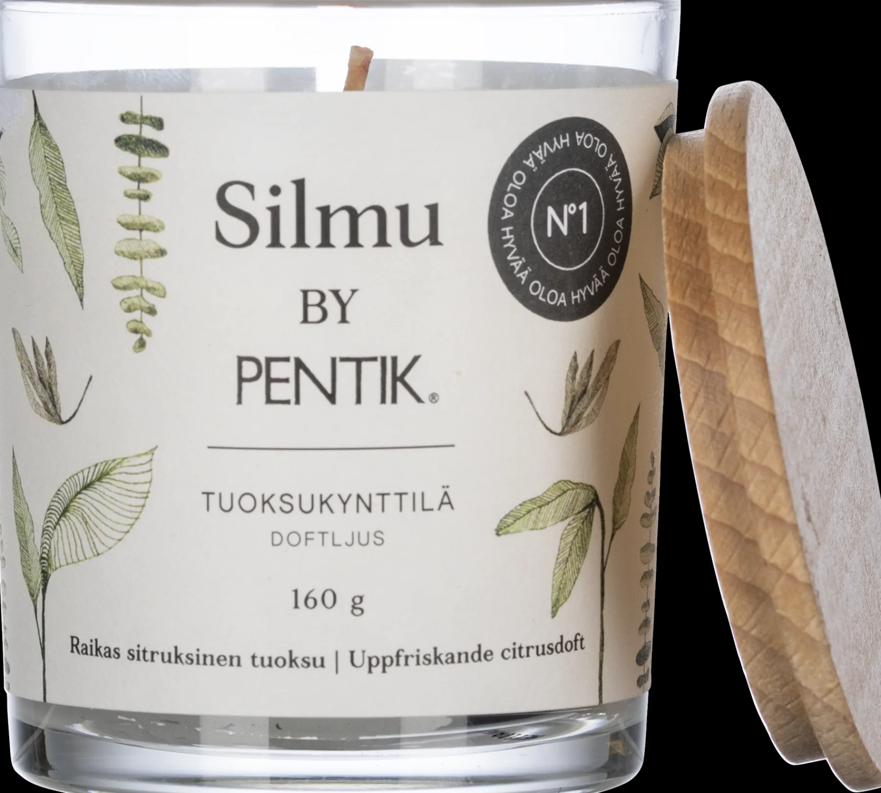 Pentik Kynttilät Ja Kynttilätarvikkeet^Tuoksukynttilä Silmu Luonnonvalkoinen