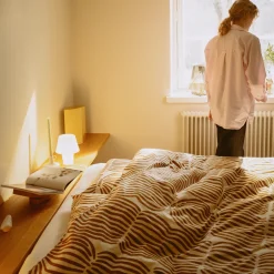 Pentik Vuodevaatteet^Vilja Pussilakanasetti Ruskea